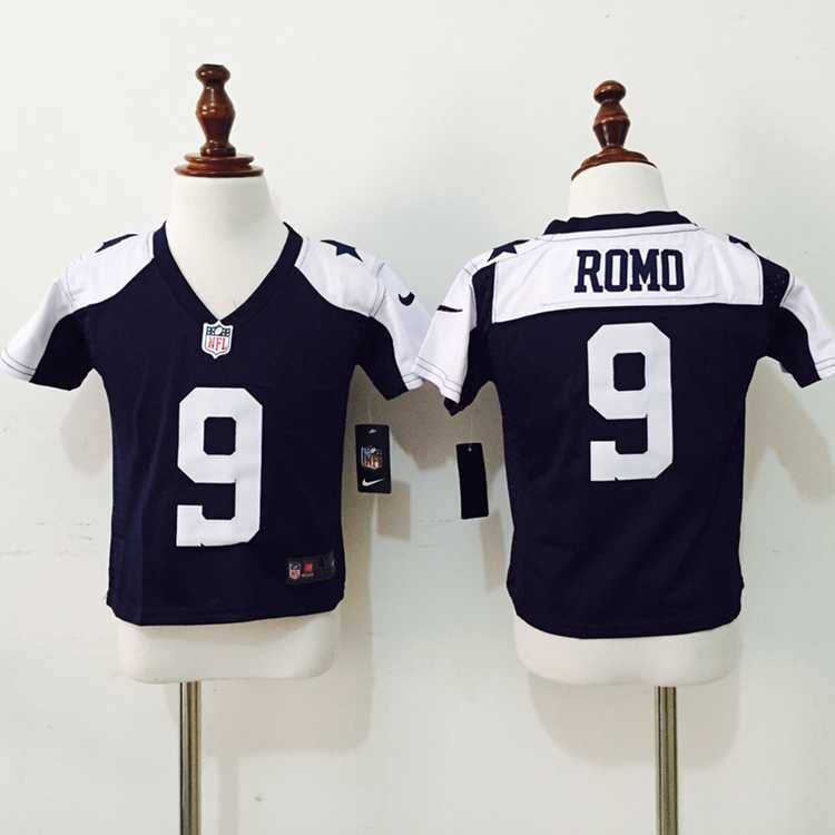 Dallas Cowboys 9 Romo Blue Thankgivings Nike baby Jersey